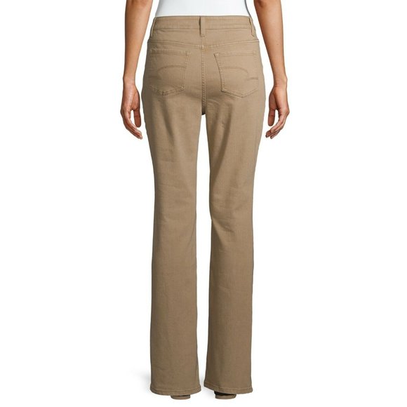 Time and Tru Womens Vintage 1980s Jeans Boot Cut Leg TT3013014 Brown Size 6 - Picture 2 of 13